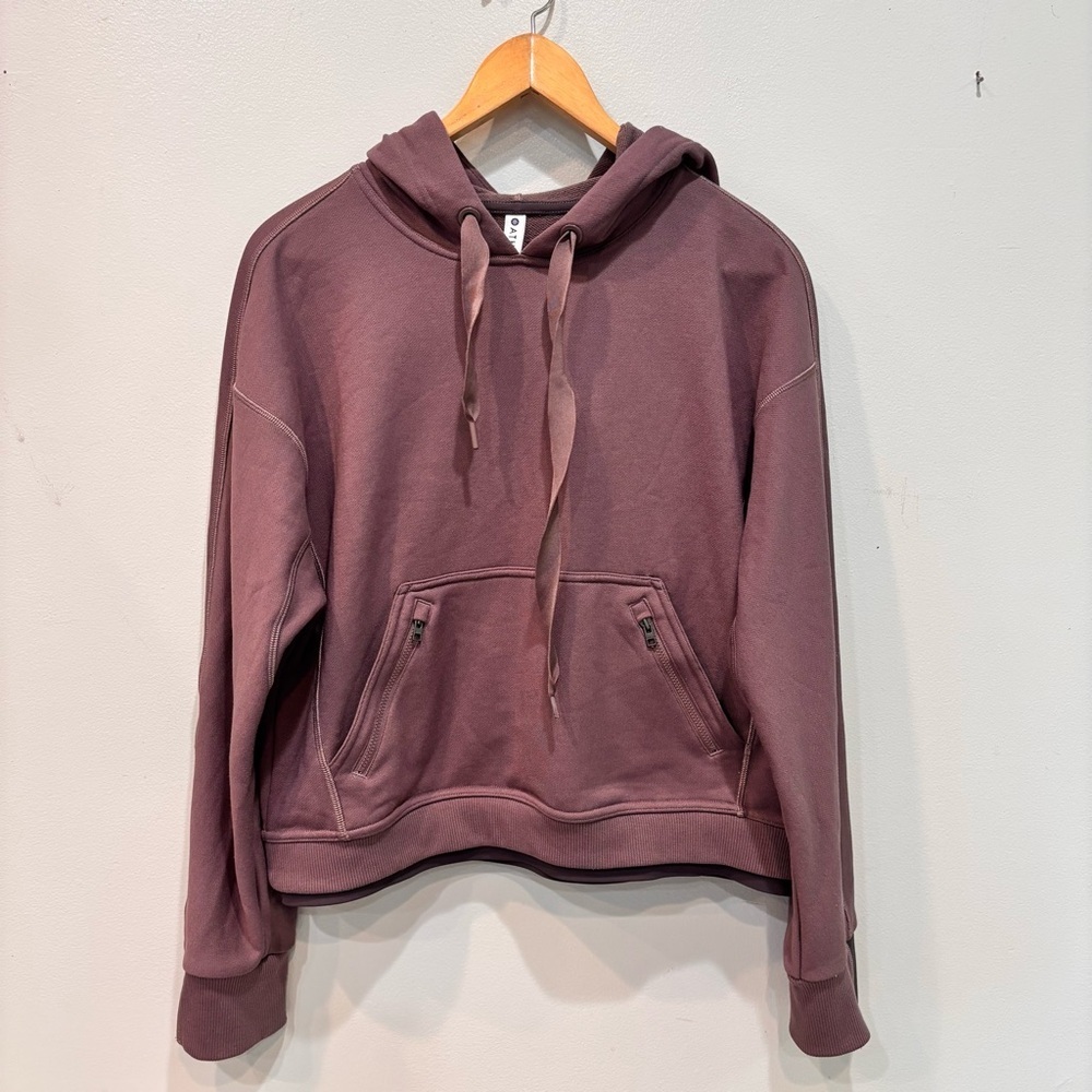 Athleta Recover Pull Over Hoodie Sweatshirt Women’s Size Small